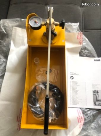Pompe à épreuve Neuve Rems Push 60 Bar / 12 litres