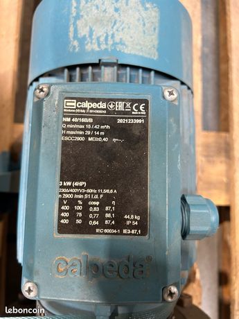 Pompe Calpeda NM 40/16B/B 42m3/h