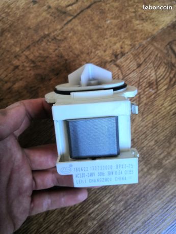 Pompe de vidange BPX2-75 Leili d'une lave-linge Faure