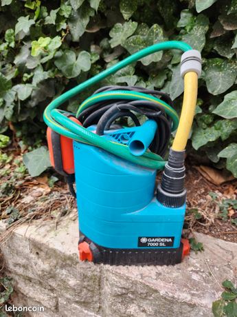 Pompe évacuation eaux claires Gardena