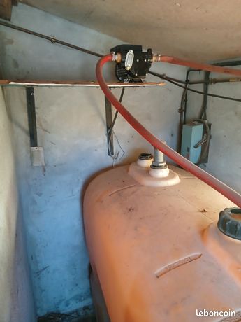 Pompe gas-oil avec cuve 1000 L