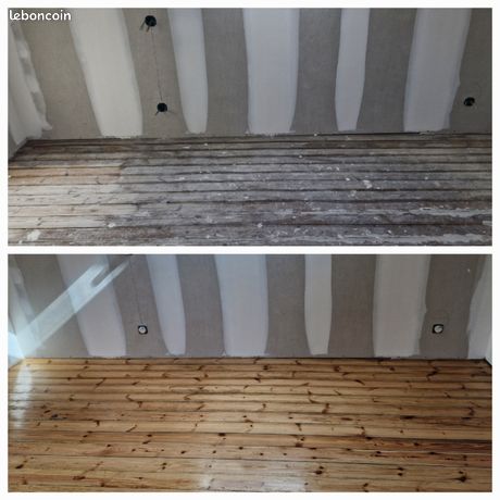 Ponçage parquet & Vitrification