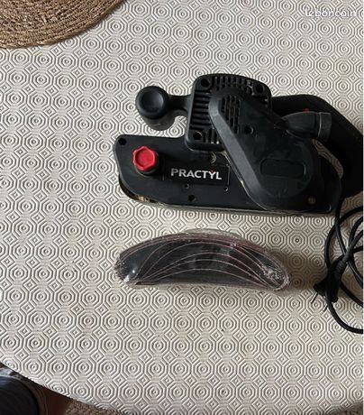 Ponceuse 950 watts 75 mm + 6 bandes