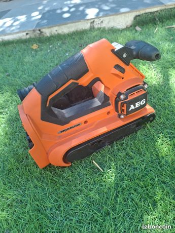 Ponceuse à bande sans fil 18V - AEG - BHBS18-75BL