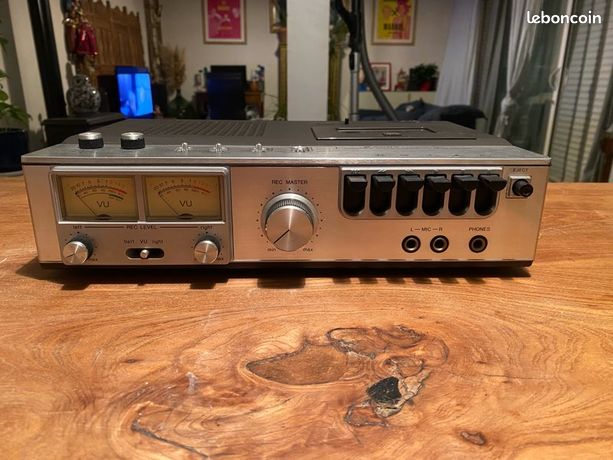 Portable stereo cassette JVC deck cd-1635