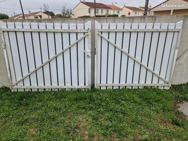 Portail 2 vantaux 3 m 40