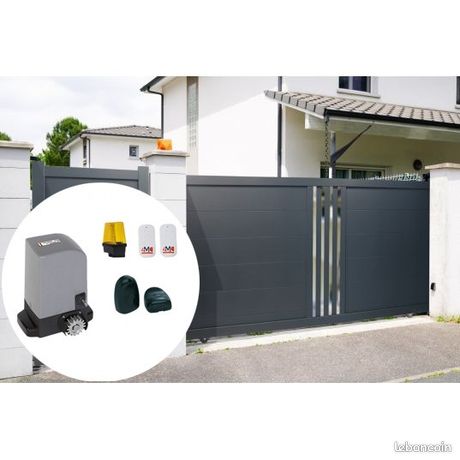 Portail Alu Coulissant L4xH1.70 motorisé