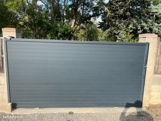 Portail aluminium
