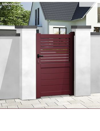 Portail battant 2 Vantaux + Portillon