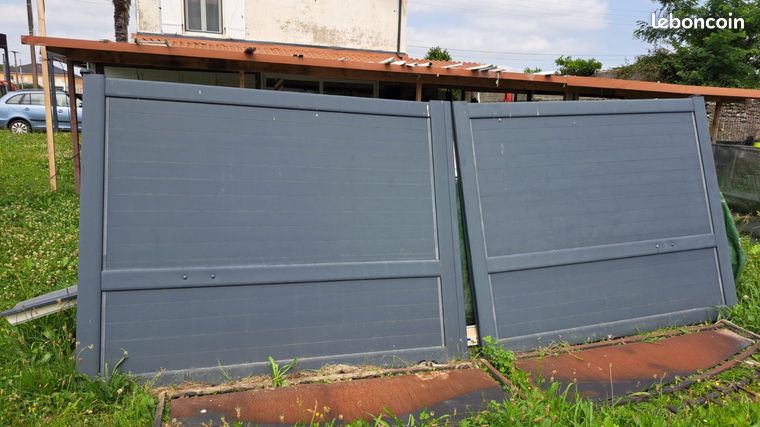 Portail en fer 2 battant