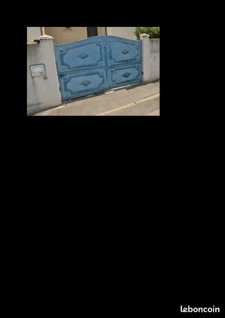 Portail en fer 3mx2m