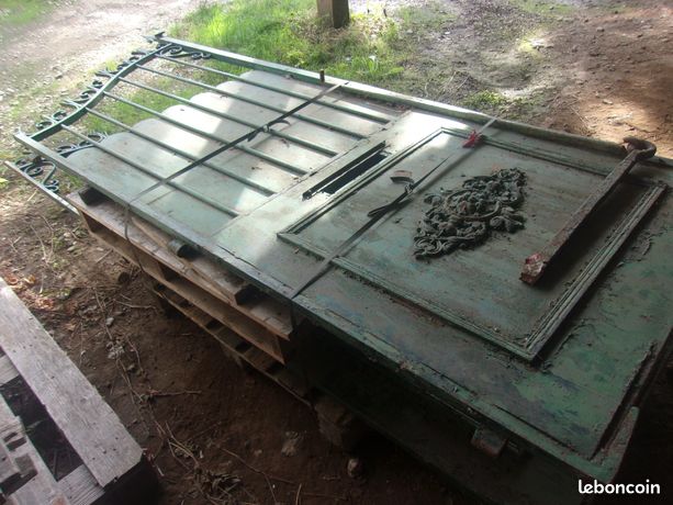 Portail en fer forge