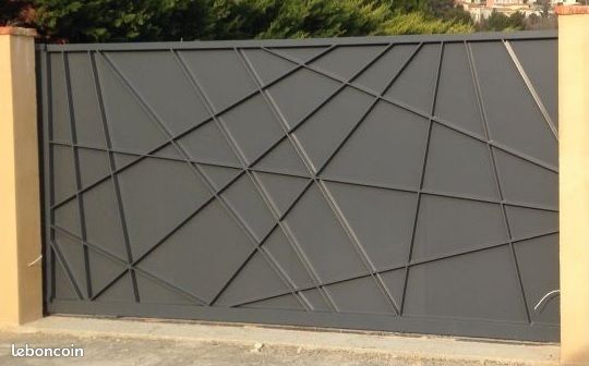 Portail fer Croisillon