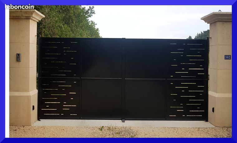 Portail Modèle Ligne Fer