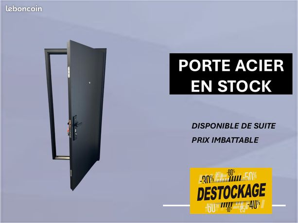 Porte acier isolée neuve