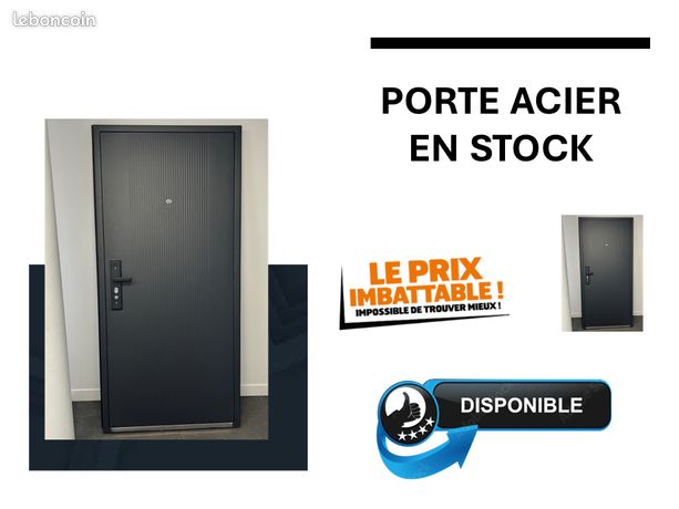 Porte acier immédiat