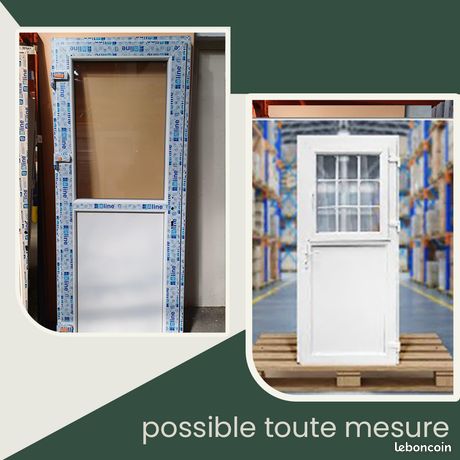Porte ALU standard ouvrant droit 2150x960