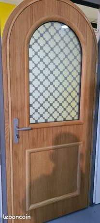 Porte aluminium bois
