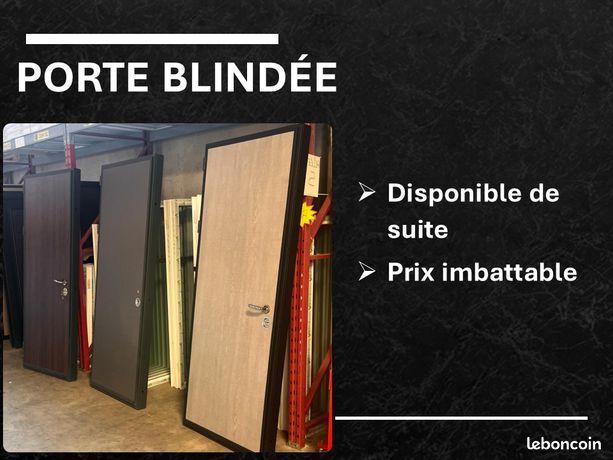 Porte blindée dispo