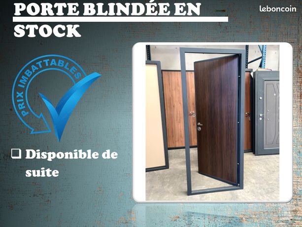 Porte blindée dispo