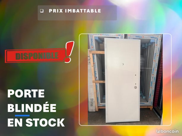 Porte blindée dispo