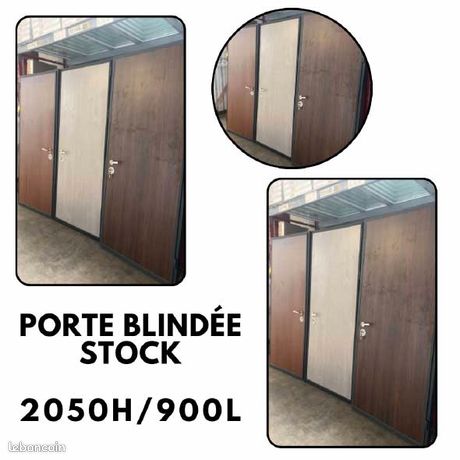 Porte blindée en acier
