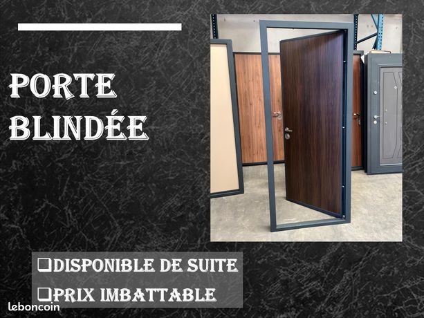 Porte blindée fermeture 3 points fiable