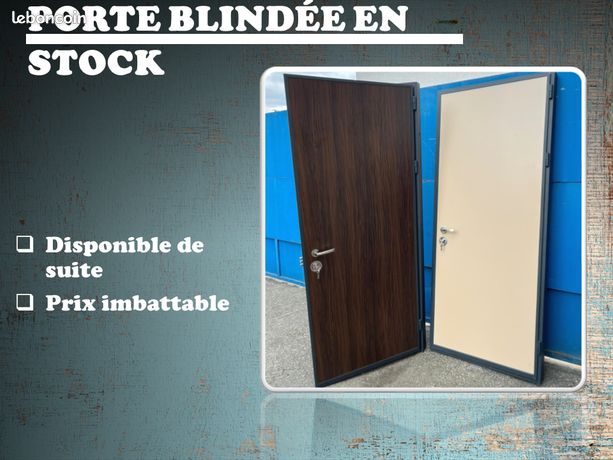 Porte blindée fermeture 3 points fiable