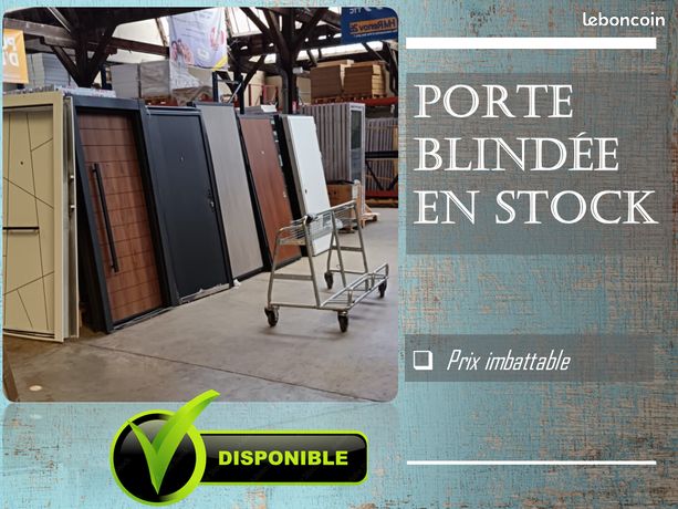 Porte blindée dispo de suite