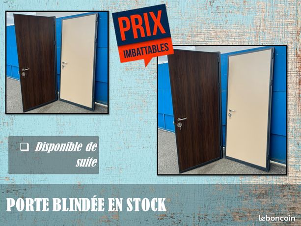 Porte blindée pose tunnel facilitée