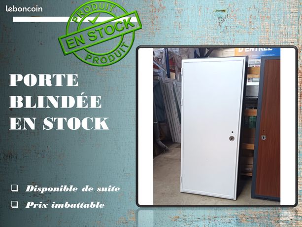 Porte blindée prête