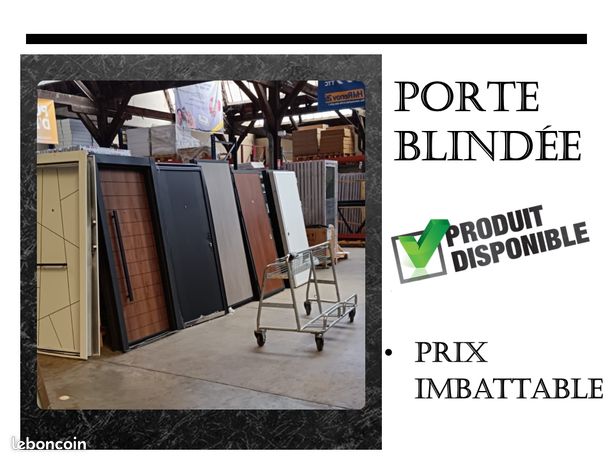 Porte blindée stock