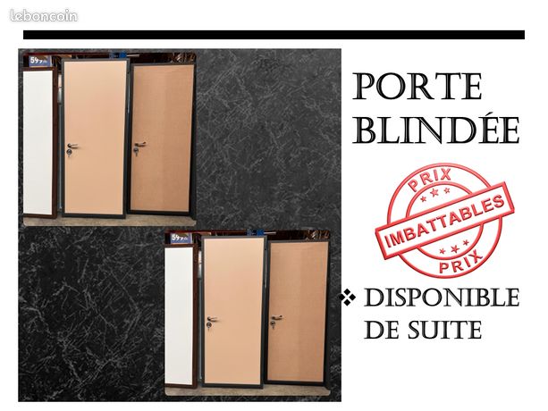 Porte blindée stock