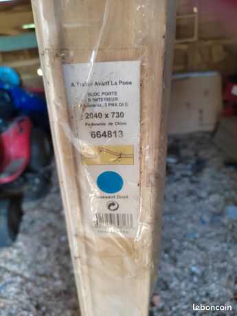 Porte bois pin neuve sous blister