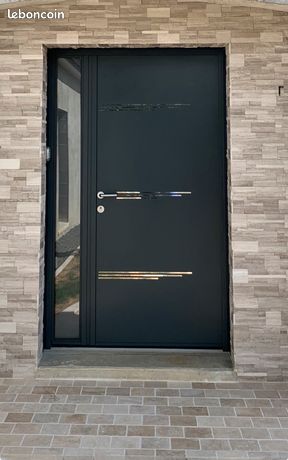 Porte d'entrée alu wibaie