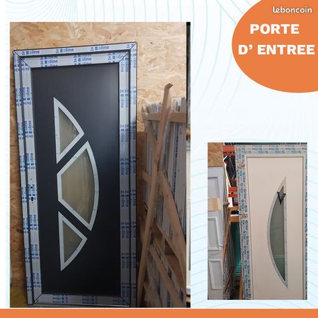 Porte d'entree avec imposte 2080x800