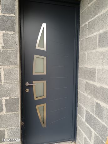 Porte d entrée avec imposte 232x144