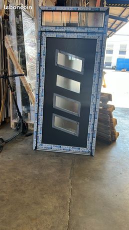 Porte d'entrée bicolore 221H/103L