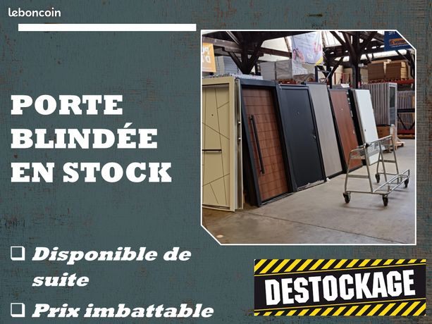 Porte dentrée blindée