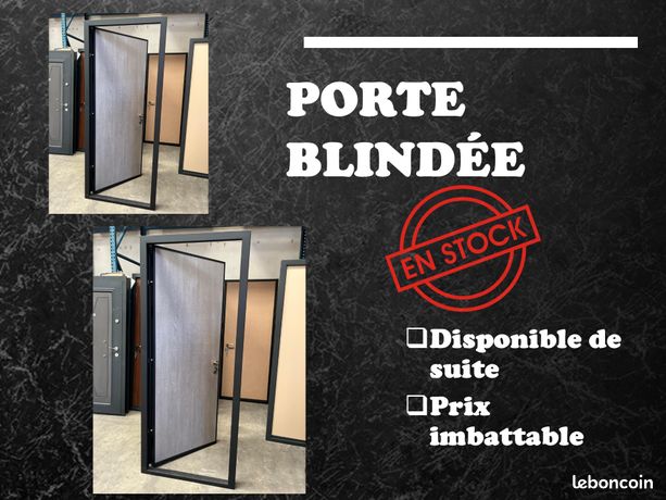 Porte dentrée blindée
