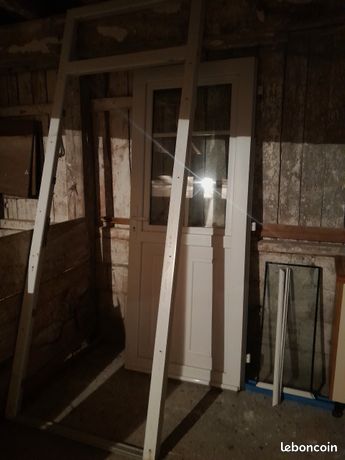 Porte d'entrée fermière PVC