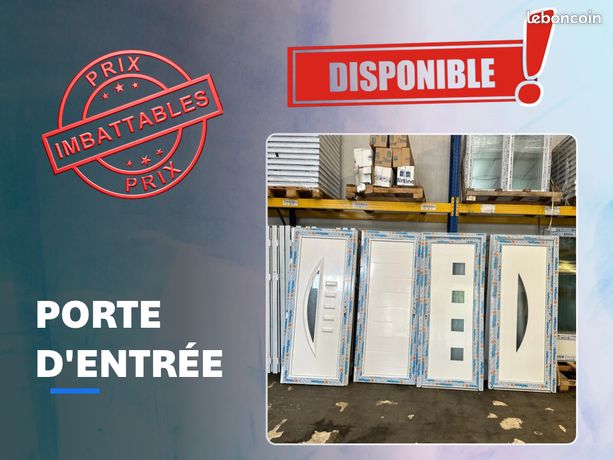Porte d'entrée PVC