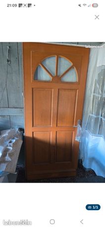 Porte d entrée sans dormant