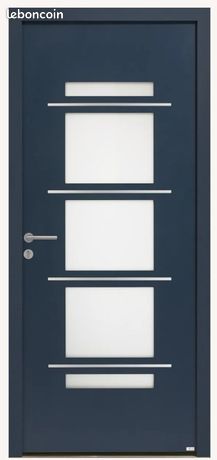Porte d'entrée ZILTEN VOLT RAL 7016