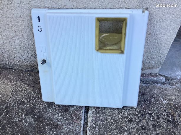 Porte de coffret électrique extérieur EDF Paninter S15 avec serrure