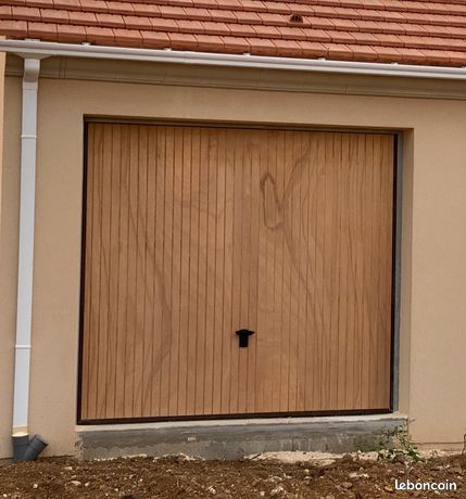 Porte de garage basculante bois Novoferm 2400 x 2150