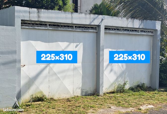 Porte de garage coulissantes GALVA