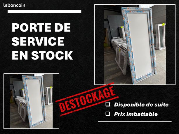 Porte de service PVC