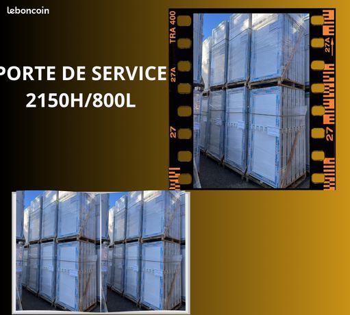 Porte de service PVC
