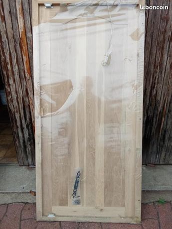 Porte en chêne neuve